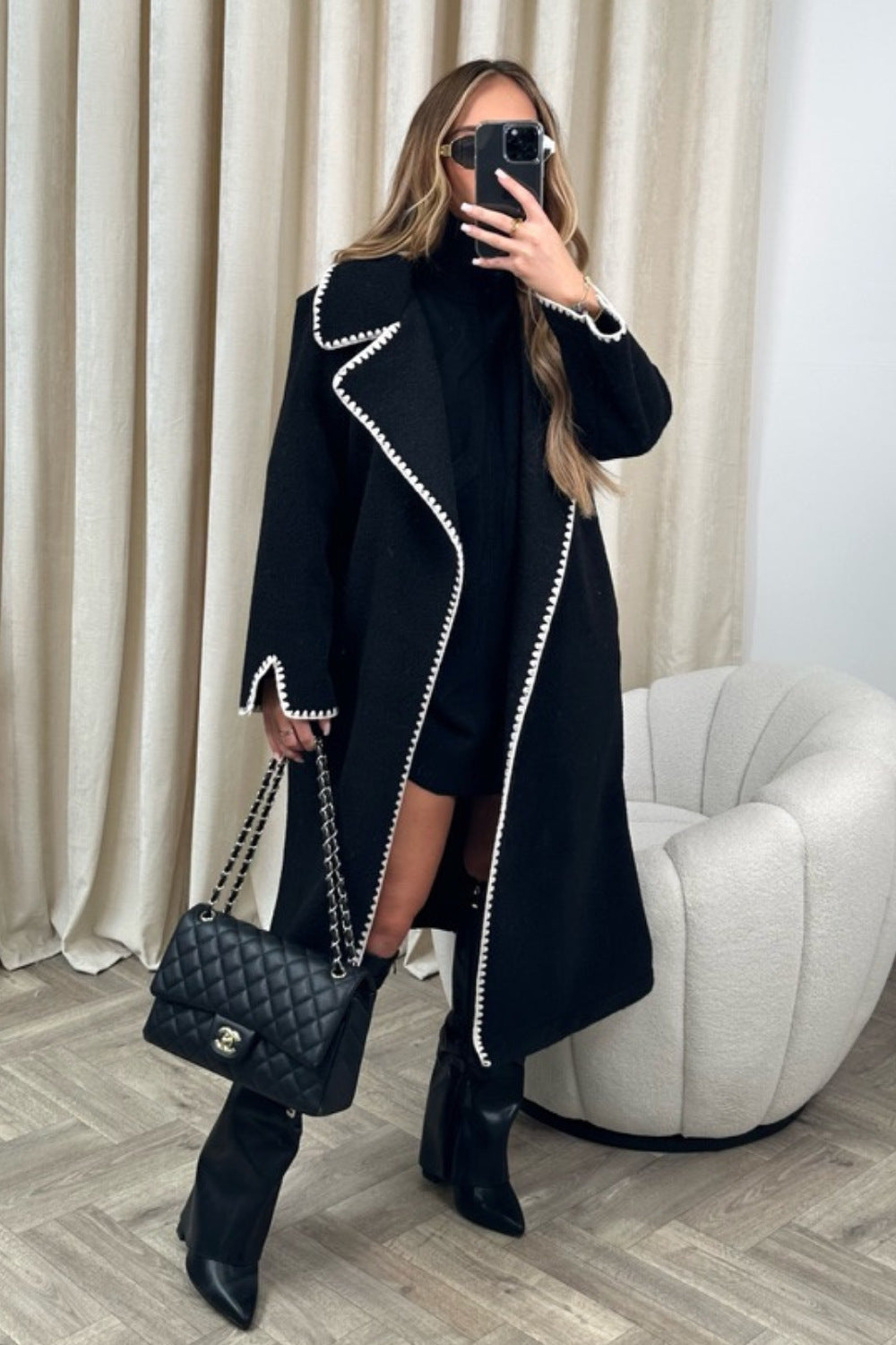 CELESTE 2.0 I MANTEAU LONG EN LAINE POUR DAMES