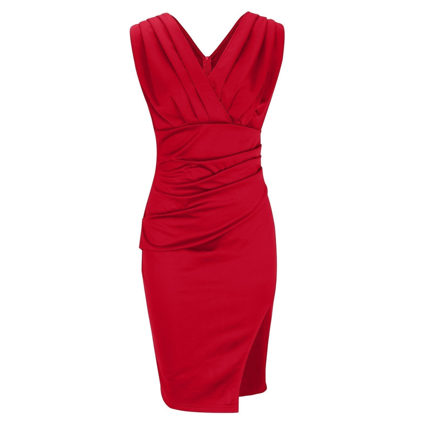Celina™ | Robe de cocktail avec design plissé
