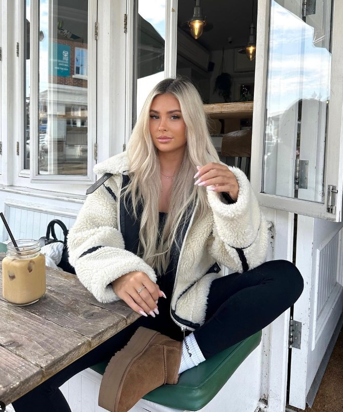 SIENNA - MANTEAU TEDDY