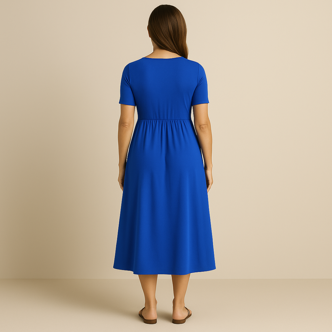 Corazon™ | Robe midi à décolleté en V