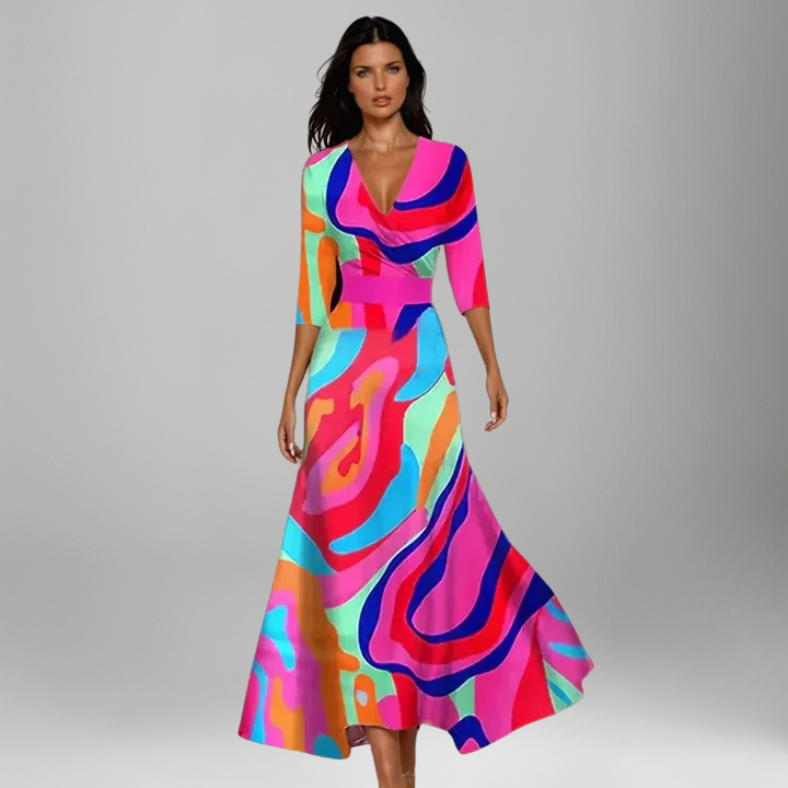 Ella™ | Robe Maxi Portefeuille