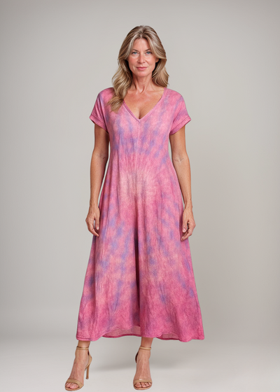 Elsie™ | Robe Maxi Batik Légère