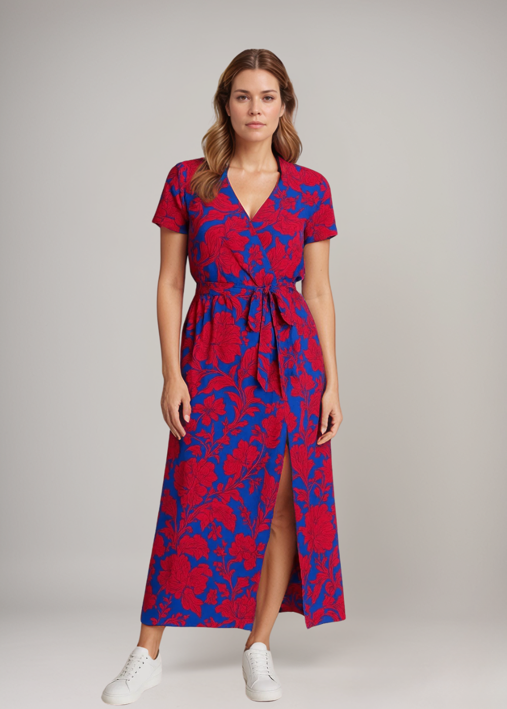 Kelly™ | Robe portefeuille avec une touche d'été