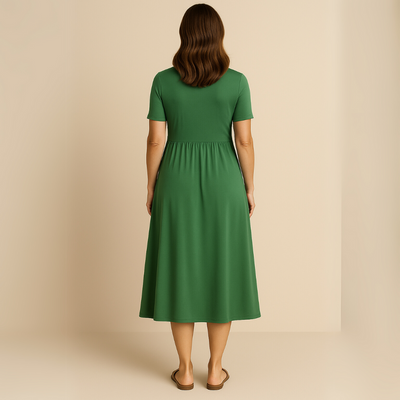 Corazon™ | Robe midi à décolleté en V