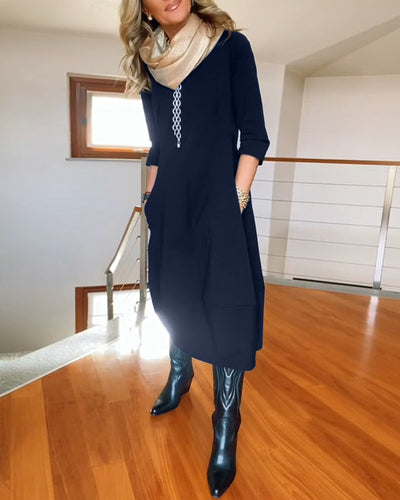 Nele™ | Robe Midi Raffinée