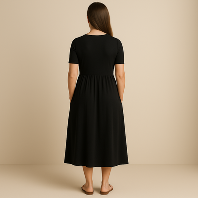 Corazon™ | Robe midi à décolleté en V