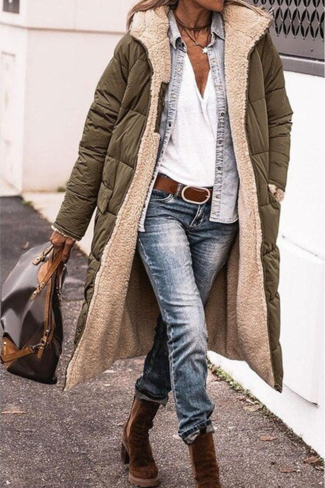 ISABELLA - ELÉGANTE VESTE RÉVERSIBLE