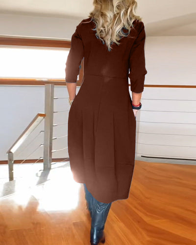 Nele™ | Robe Midi Raffinée