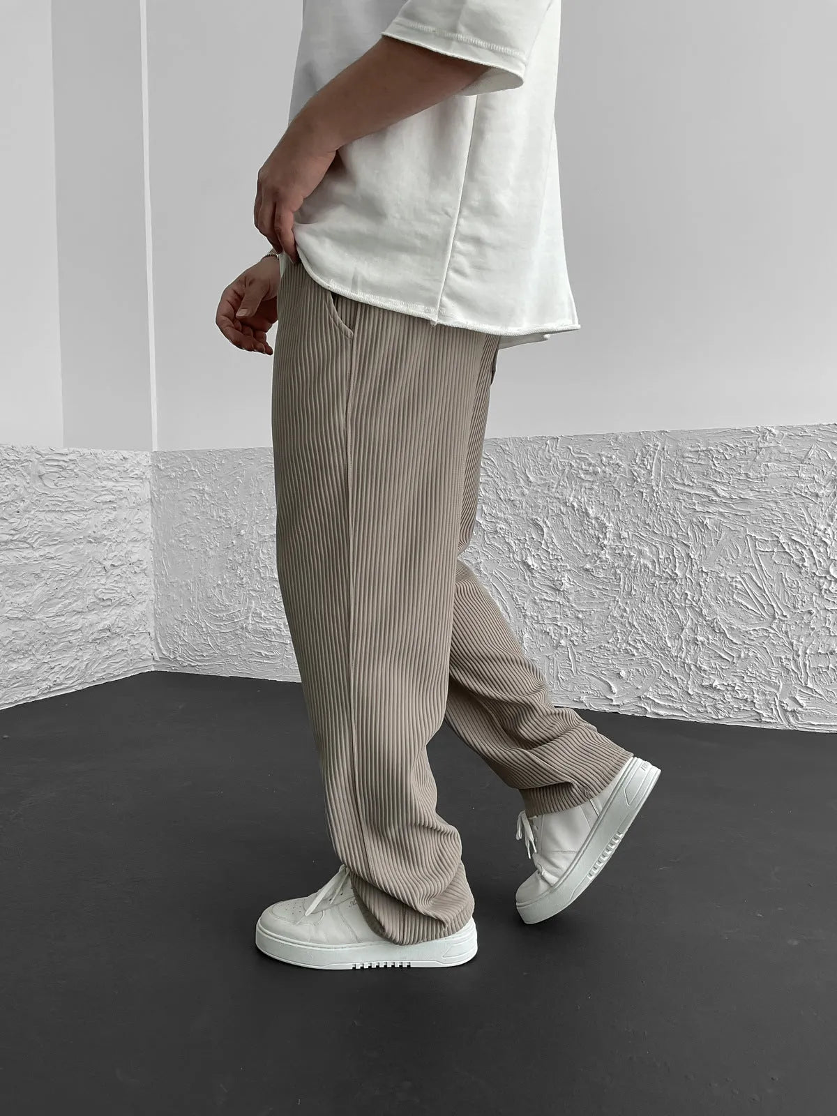 NICOLAS - PANTALON CÔTELÉ