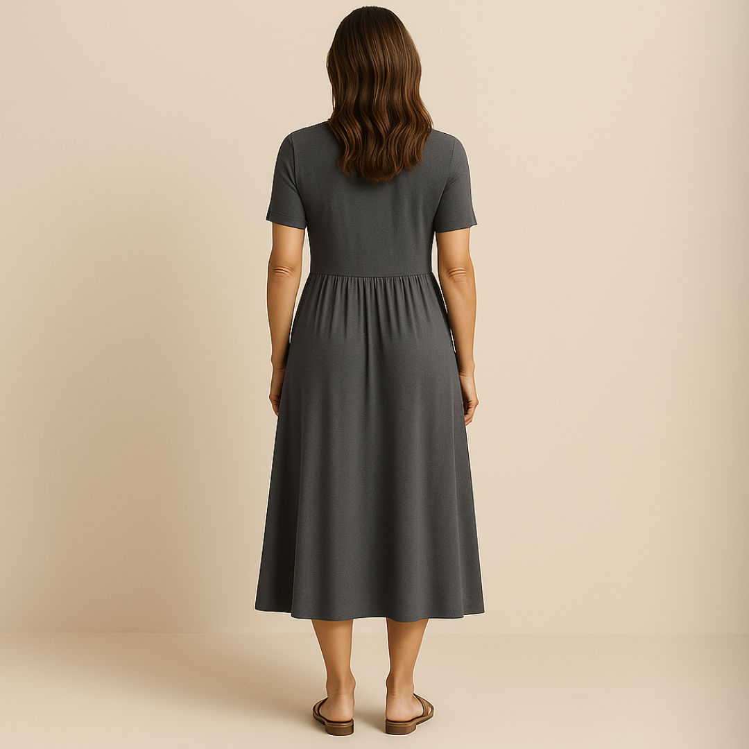 Corazon™ | Robe midi à décolleté en V