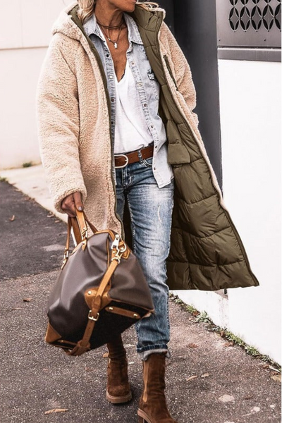 ISABELLA - ELÉGANTE VESTE RÉVERSIBLE
