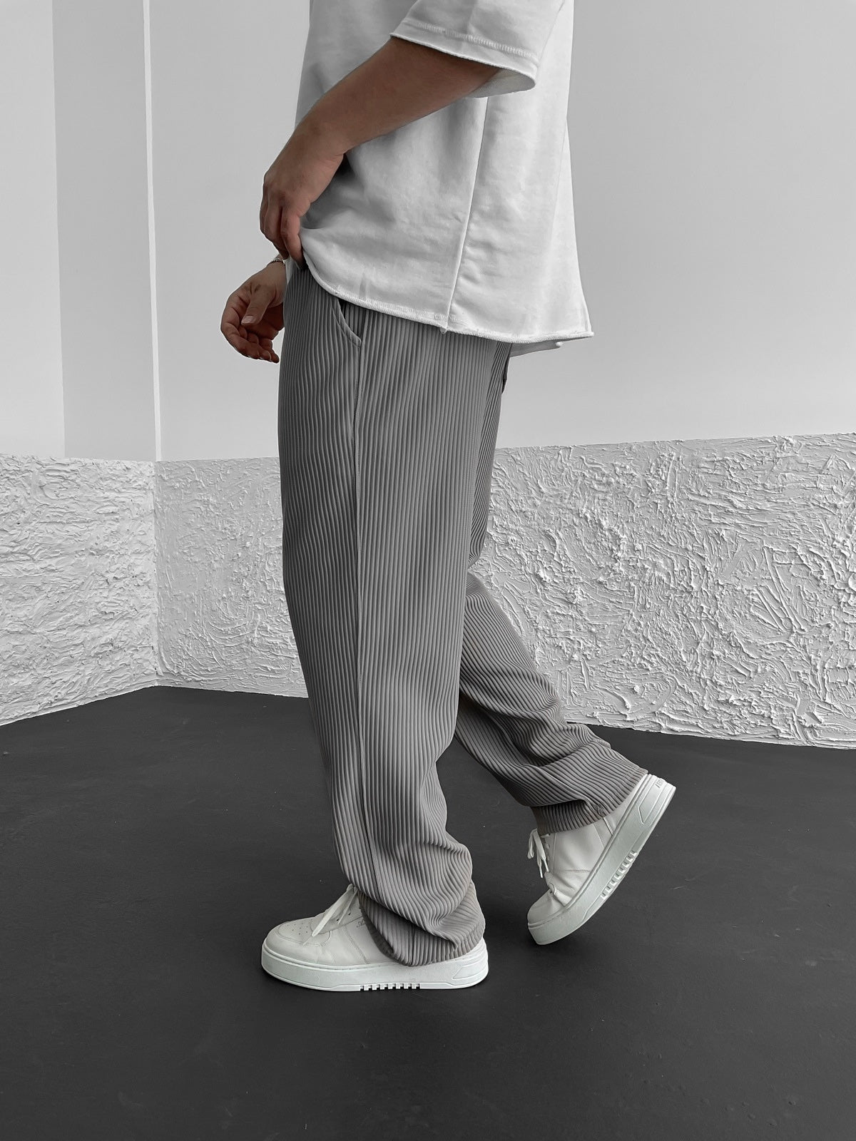 NICOLAS - PANTALON CÔTELÉ