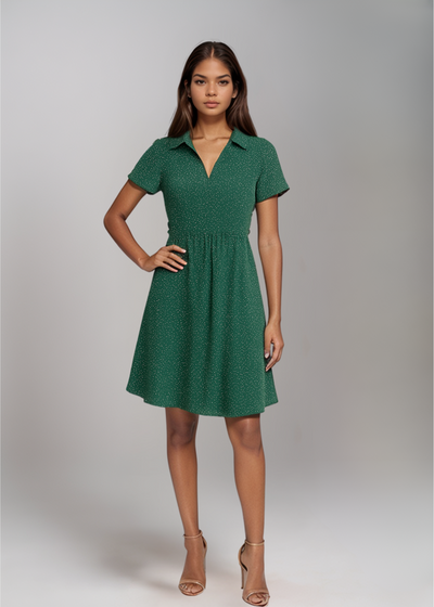 Yara™ | Robe Mini à Pois Aérée