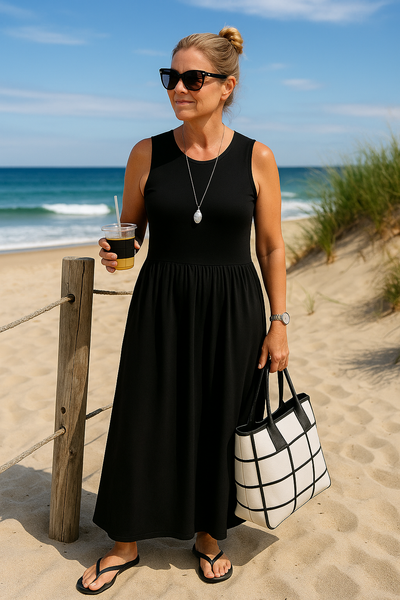 Clara™ Robe Longue Élégante Sans Manches