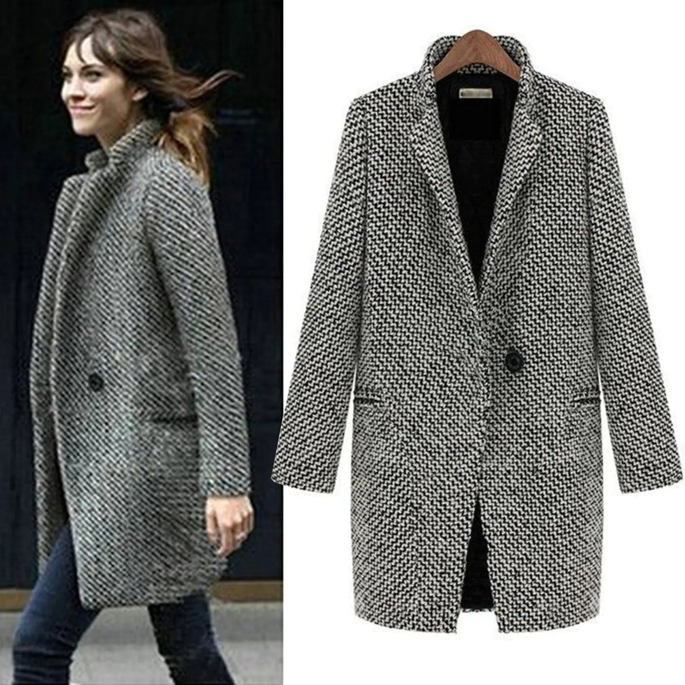 Victoire | Manteau long et élégant en laine