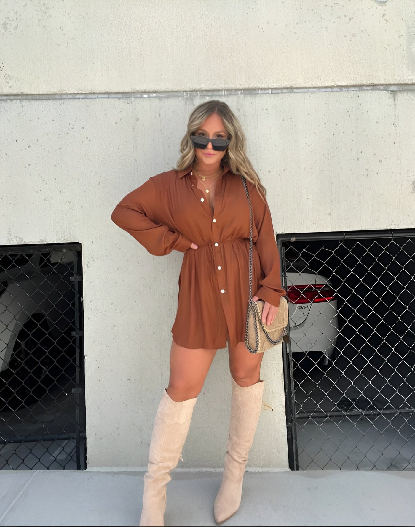 Lea™ | Robe Chemise Élégante