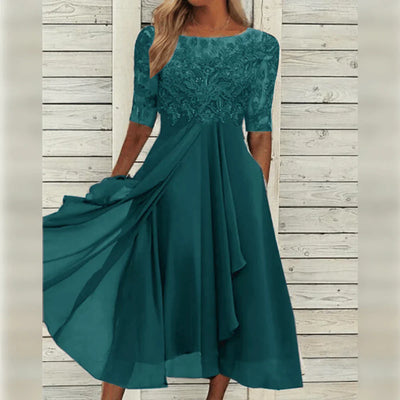 Leni™ | Robe en Chiffon Élégante