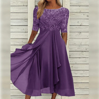 Leni™ | Robe en Chiffon Élégante