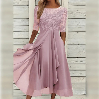 Leni™ | Robe en Chiffon Élégante