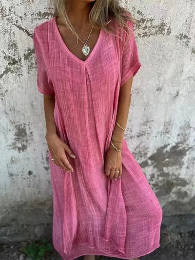 Emilia™ | Robe midi fluide à coupe décontractée