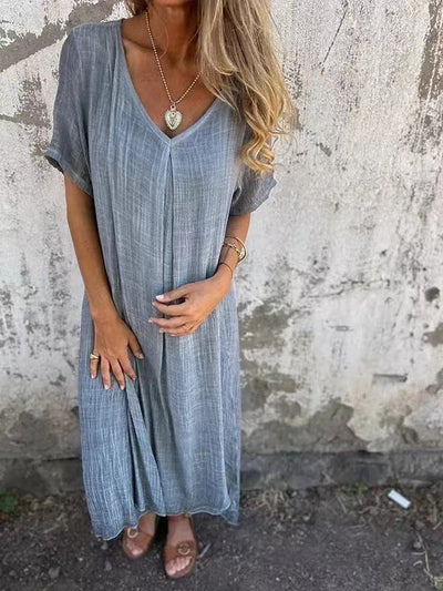 Emilia™ | Robe midi fluide à coupe décontractée