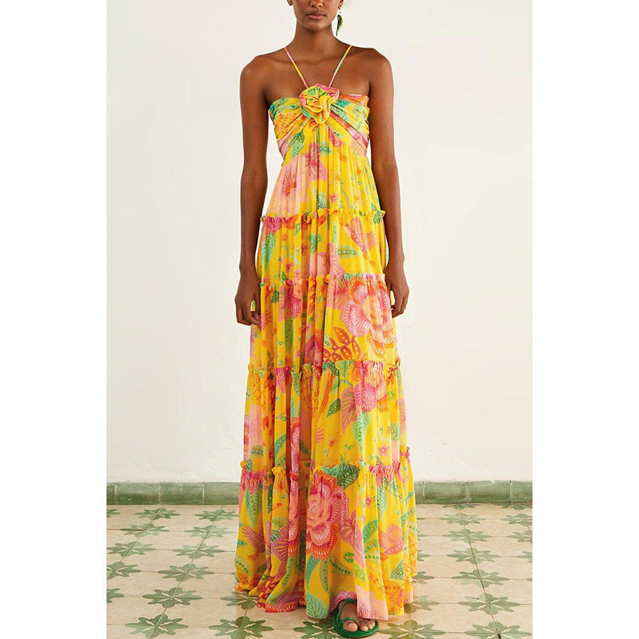 Juliet | Robe Maxi Fleurie