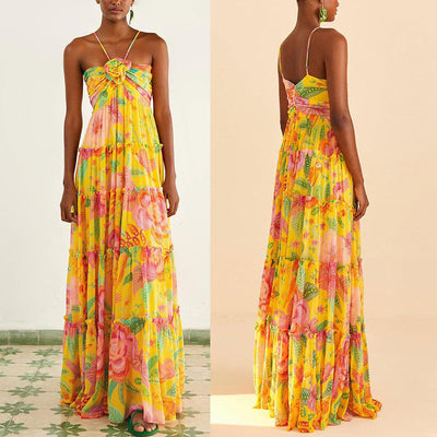 Juliet | Robe Maxi Fleurie