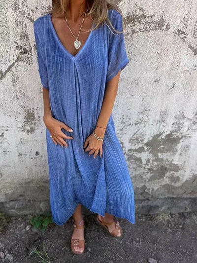 Emilia™ | Robe midi fluide à coupe décontractée