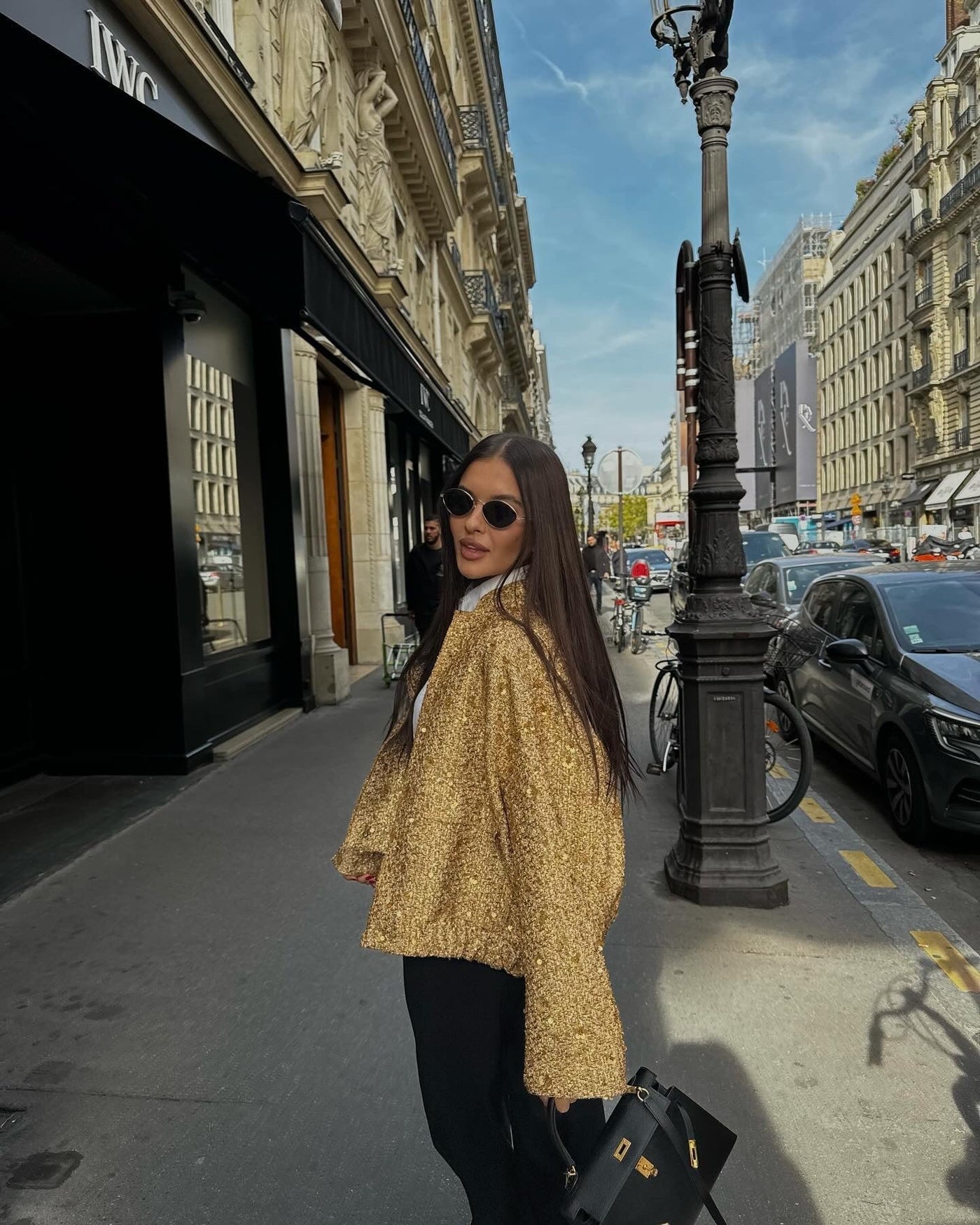 AURORA - VESTE AVEC BRODERIE DE PAILLETTES