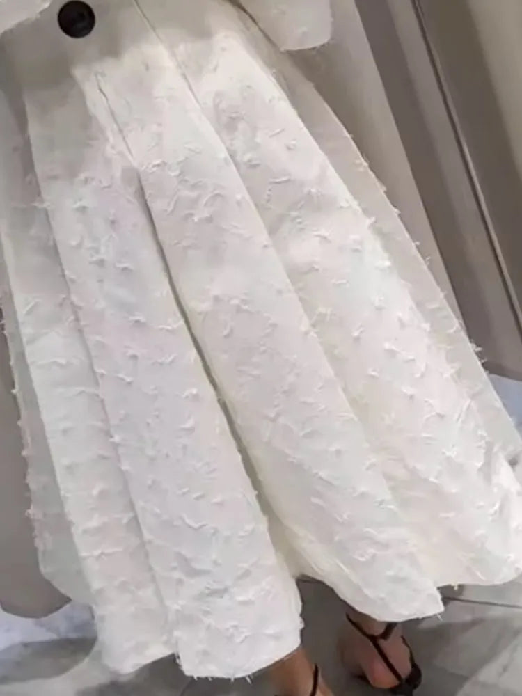 Élise - Broderie Ensemble avec Jupe Ample