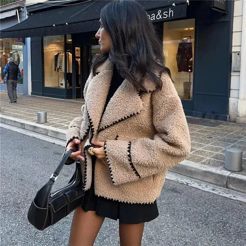 LAURENT - VESTE TEDDY