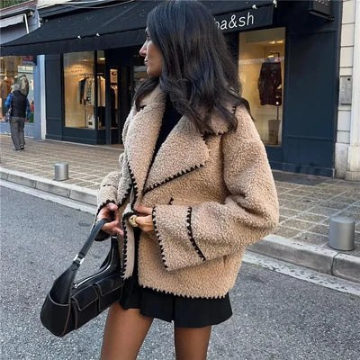 LAURENT - VESTE TEDDY