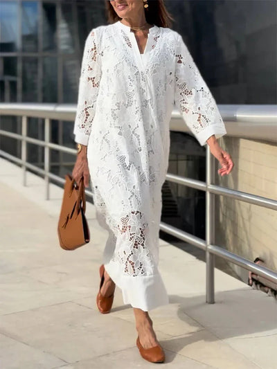Eléna - Midi Lace Dress