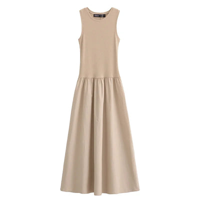 Clara™ Robe Longue Élégante Sans Manches