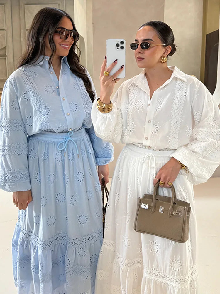 Eloïse - Embroidered Maxi Dress