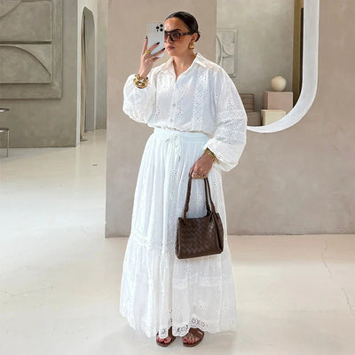 Eloïse - Embroidered Maxi Dress