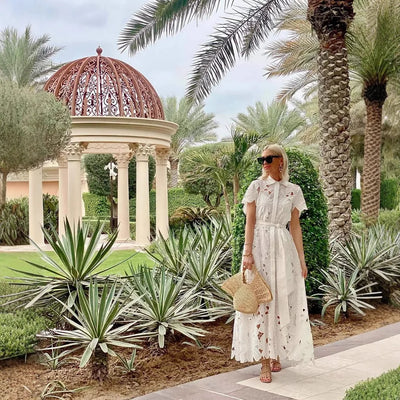 Fleurine - Maxi Lace Dress