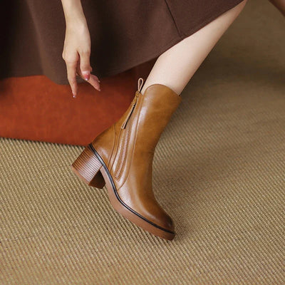 Sophie™ - Bottes en Cuir Premium