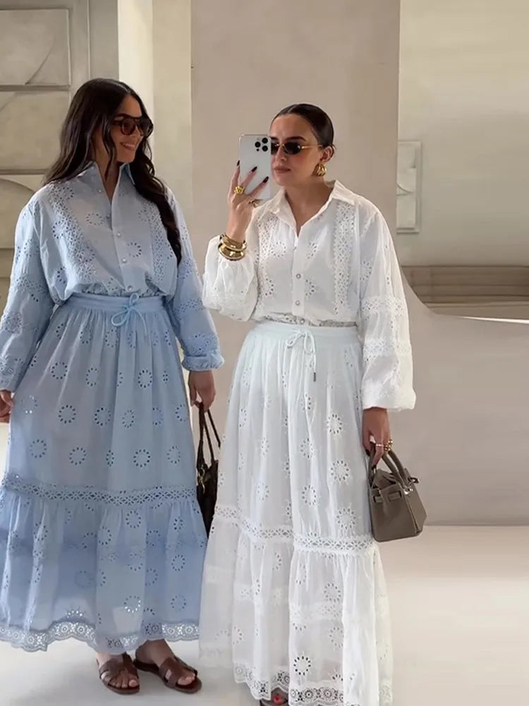 Eloïse - Embroidered Maxi Dress
