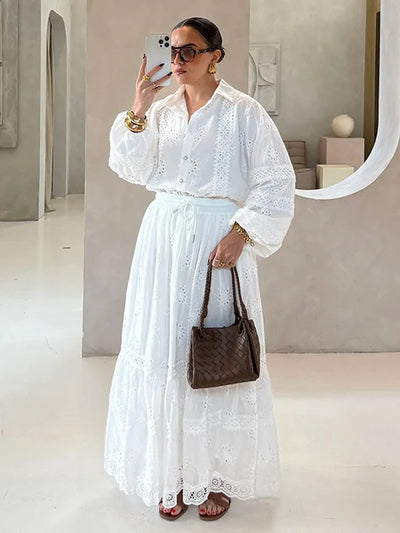 Eloïse - Embroidered Maxi Dress