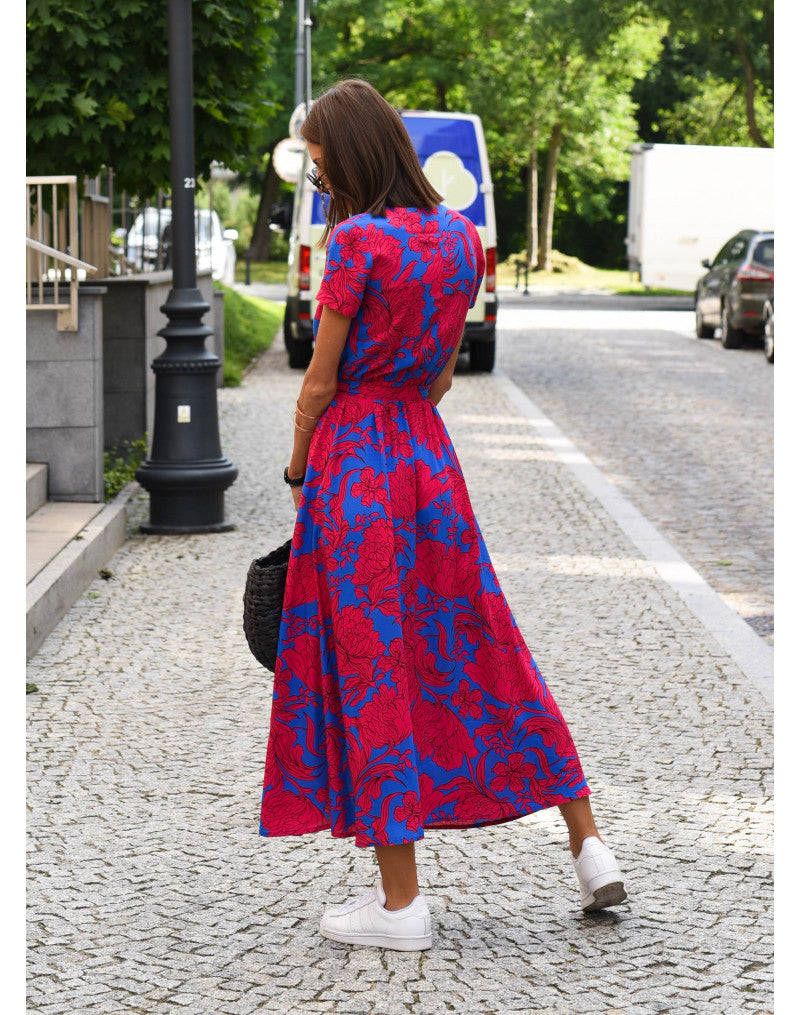 Kelly™ | Robe portefeuille avec une touche d'été
