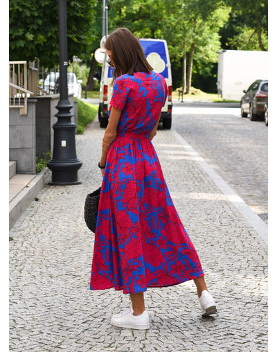 Kelly™ | Robe portefeuille avec une touche d'été