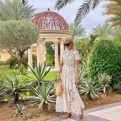 Fleurine - Maxi Lace Dress