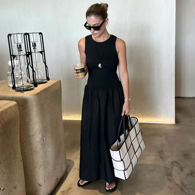 Clara™ Robe Longue Élégante Sans Manches