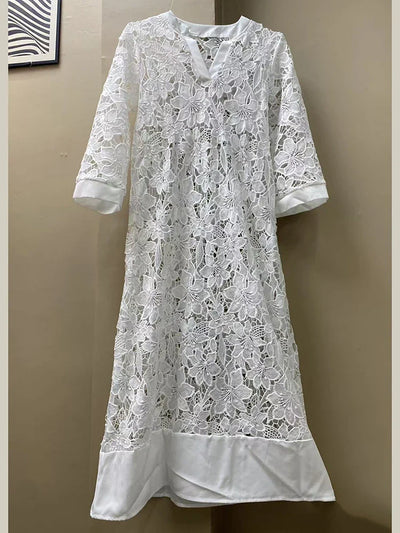 Eléna - Midi Lace Dress