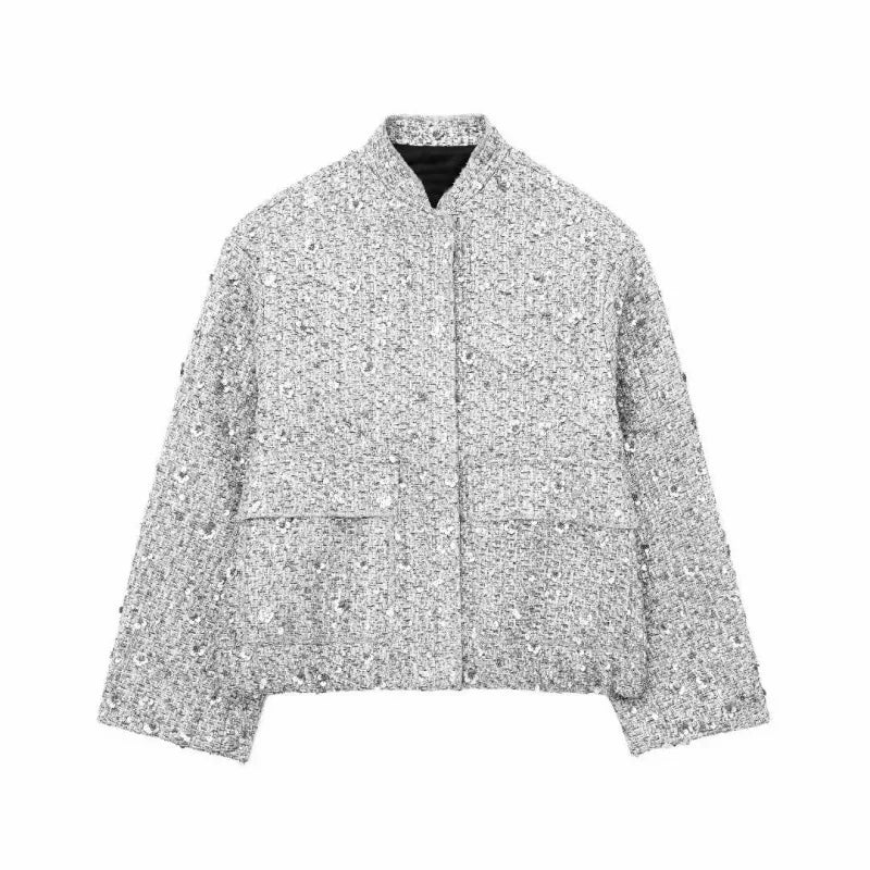 AURORA - VESTE AVEC BRODERIE DE PAILLETTES
