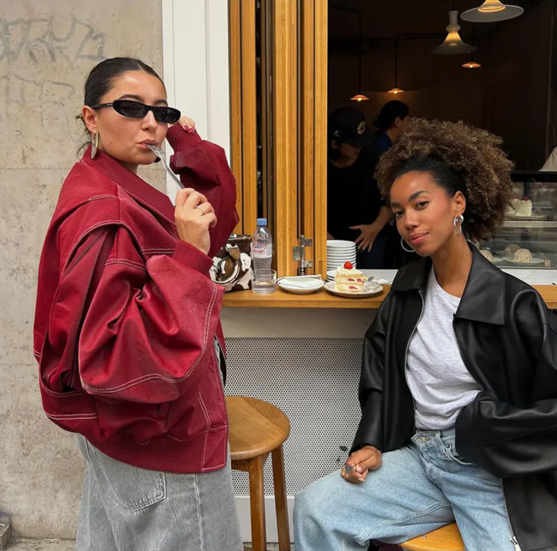 ALICE - VESTE EN CUIR