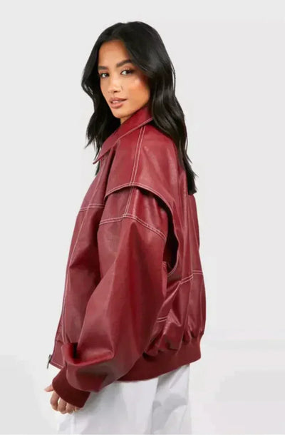 ALICE - VESTE EN CUIR