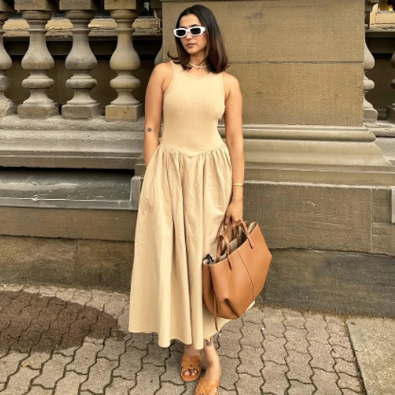 Clara™ Robe Longue Élégante Sans Manches