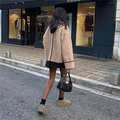 LAURENT - VESTE TEDDY
